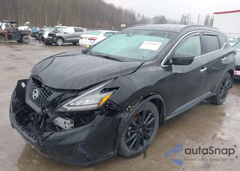 2024 Nissan Murano Sv Intelligent Awd from USA, damaged, VIN 5N1AZ2BS5RC124826